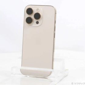 〔中古品〕 iPhone16 Pro 256GB デザートチタニウム MYN23J／A SIMフリー【371】