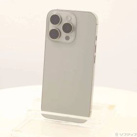 〔中古品〕 iPhone16 Pro 256GB ナチュラルチタニウム 3N746J／A SIMフリー【297】