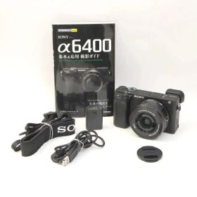 【シャッター数:333回！】SONY ソニー α6400 + E PZ 16-50mm F3.5-5.6 レンズセット