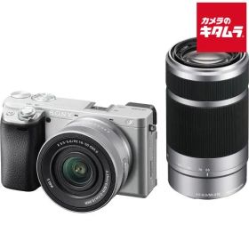 【新品】ソニー α6400 ダブルズームレンズキット シルバー [ILCE-6400X S] 《納期約１－２週間》