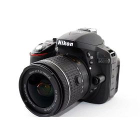 【中古】ニコン Nikon D5300 レンズキット ブラック 美品 Wi-Fiでらくらく