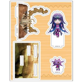 『ファンタジーライフi グルグルの竜と時をぬすむ少女』 オリジナルアクリルジオラマ 大穴 (カーラ＆黒いミニドラゴン)