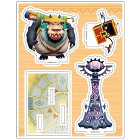 ファンタジーライフi グルグルの竜と時をぬすむ少女 オリジナルアクリルジオラマ バカデッカーナ大陸 (ドンさん＆ミミック)