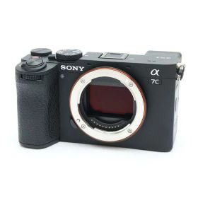 【中古】 《良品》 SONY α7C II ボディ ILCE-7CM2 B ブラック 【ファインダーカバー部品交換/各部点検済】 [ デジタルカメラ ]