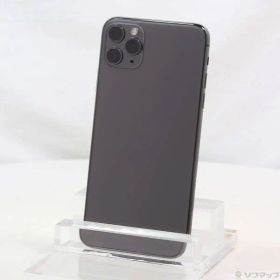 〔中古品〕 iPhone11 Pro Max 64GB スペースグレイ MWHD2J／A SIMフリー【305】