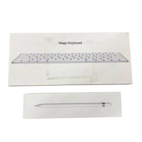 186001 現状品 Apple アップル pencil ペンシル MagicKeyboard マジックキーボード A1644 A1603 韓国語 2点まとめ売り