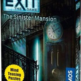 ボードゲーム EXIT The Game 不気味な屋敷 Thames Kosmos 謎解き 協力プレイ 最大4人 一度きりの特別体験 英語版 日本語説明書なし