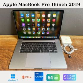 ［最上位］Apple MacBook Pro 16inch 2019/545