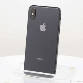 〔中古品〕 iPhoneX 64GB スペースグレイ MQAX2J／A SoftBank【198】
