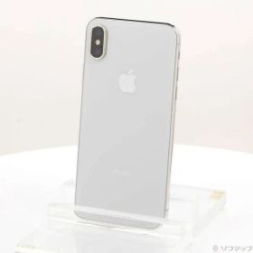 〔中古品〕 iPhoneX 64GB シルバー MQAY2J／A SIMフリー【262】