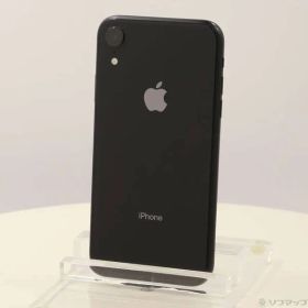 〔中古品〕 iPhoneXR 64GB ブラック MT002J／A SIMフリー【258】