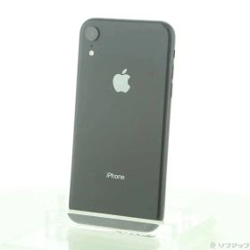 〔中古品〕 iPhoneXR 64GB ブラック MT002J／A SIMフリー【348】