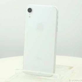 〔中古品〕 iPhoneXR 64GB ホワイト MT032J／A SIMフリー【371】