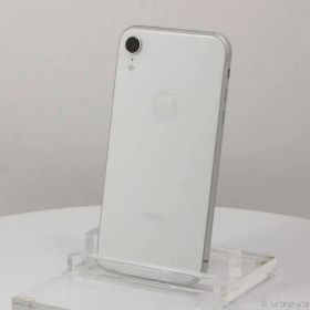 〔中古品〕 iPhoneXR 64GB ホワイト MT032J／A SoftBank【262】