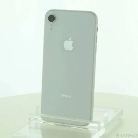 〔中古品〕 iPhoneXR 64GB ホワイト MT032J／A SoftBank【251】
