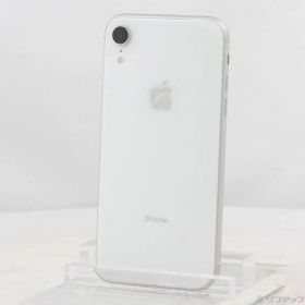 〔中古品〕 iPhoneXR 64GB ホワイト MT032J／A SoftBank【349】