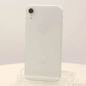 〔中古品〕 iPhoneXR 64GB ホワイト MT032J／A SoftBank【269】