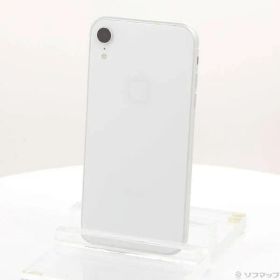 〔中古品〕 iPhoneXR 64GB ホワイト MT032J／A SIMフリー【276】