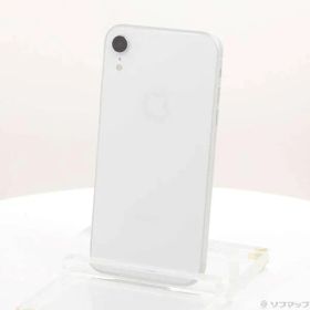〔中古品〕 iPhoneXR 64GB ホワイト MT032J／A SIMフリー【269】