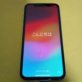 iphoneXRホワイト128GB SIMフリー