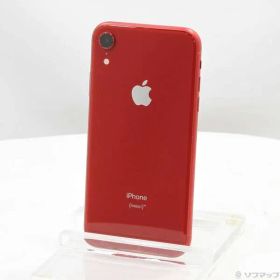 〔中古品〕 iPhoneXR 64GB プロダクトレッド NT062J／A SIMフリー【352】