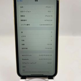 【ジャンク品】ソフトバンク（SIMロック解除） iPhoneXR 128GB イエロー