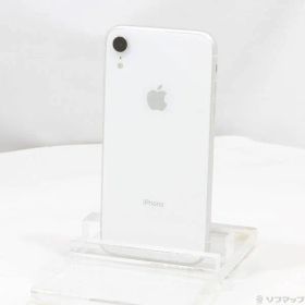 〔中古品〕 iPhoneXR 128GB ホワイト MT0J2J／A SIMフリー【262】