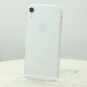 〔中古品〕 iPhoneXR 128GB ホワイト NT0J2J／A SoftBank【295】