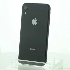 〔中古品〕 iPhoneXR 128GB ブラック NT0G2J／A SoftBank【262】