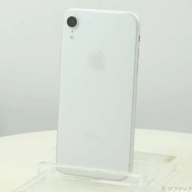 〔中古品〕 iPhoneXR 128GB ホワイト MT0J2J／A SoftBank【276】