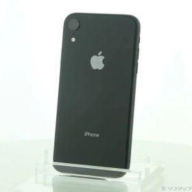〔中古品〕 iPhoneXR 128GB ブラック NT0G2J／A SIMフリー【352】
