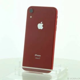 〔中古品〕 iPhoneXR 128GB プロダクトレッド MT0N2J／A SIMフリー【295】