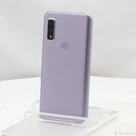 〔中古品〕 arrows We 64GB パープル F-51B docomo SIMフリー【377】