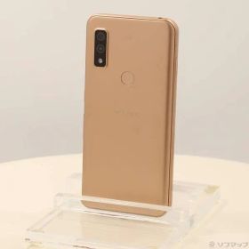 〔中古品〕 arrows We 64GB ローズゴールド FCG01 au SIMフリー【349】