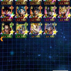 ドッカンバトルLR14体 LR育成前35体 限定有りランク300↑微課金