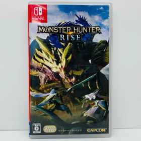 【中古・超美品】Nintendo SWITCH モンハンライズ版 箱付 ケース付 楽天市場】【中古】[Switch] (本体)(ソフト無し) Nintendo Switch