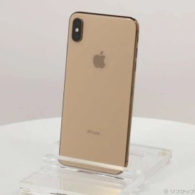 〔中古品〕 iPhoneXS Max 256GB ゴールド NT6W2J／A SIMフリー【368】