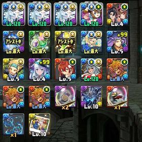 🔥パズドラ 強アカウント 引退🔥 | パズドラ(パズル＆ドラゴンズ)のアカウントデータ、RMTの販売・買取一覧