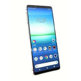 中古 SONY Xperia5 II 128GB グレー SO-52A docomo ※SIMトレイ欠品