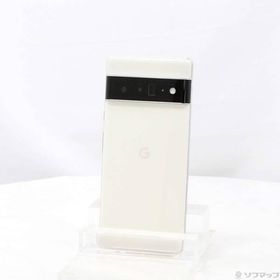 〔中古〕GOOGLE(グーグル) Google Pixel 6 Pro 128GB クラウディホワイト GF5KQ SIMフリー〔377-ud〕