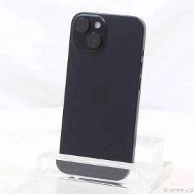 〔中古品〕 iPhone15 128GB ブラック MTMH3J／A SIMフリー【349】
