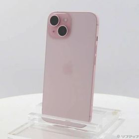 〔中古品〕 iPhone15 128GB ピンク MTMJ3J／A SIMフリー【368】
