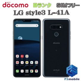 ★良品中古★L-41A LG style3 ミラーブラック 661578-