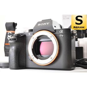 新品同様 SONY α7 ii ブラック ILCE-7M2 デジタルミラーレスカメラ ボディ シャッター約3850ショット #3643