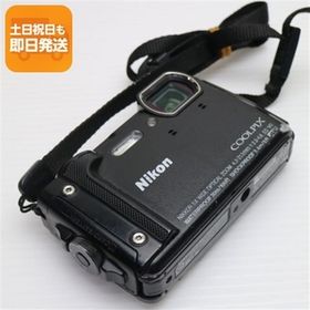 良品中古 COOLPIX W300 ブラック 中古 Nikon あすつく 土日祝発送OK