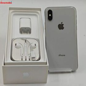 iPhoneXS 64GB シルバー MTAX2J/A SoftBank版SIMフリー ジャンク品 中古[28096106]