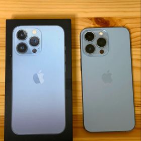 超美品 iPhone13Pro シエラブルー 128GB SIMフリー 箱つき