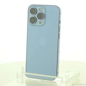 〔中古品〕 iPhone13 Pro 1TB シエラブルー MLV73J／A SIMフリー 〔ネットワーク利用制限▲〕【258】
