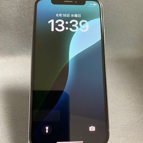 美品中古 国内版 SIMフリー iPhoneXS 64GB シルバー色