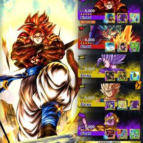 ドラゴンボールレジェンズ URビースト UR SS4ゴジータ UR魔人...